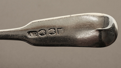 Scottish Provincial Silver Dessertspoon - Arbroath